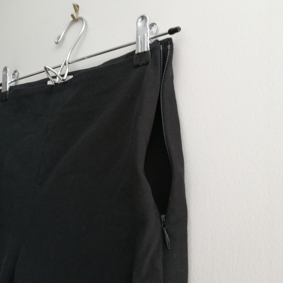 Sezane Ciara Trouser Ankle Flare Pants in Black High Rise 34 Or 2 US - Picture 6 of 16